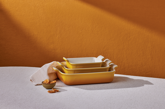 Le Creuset Stoneware Rectangular Dish Heritage 26cm NectarNectar image number 5